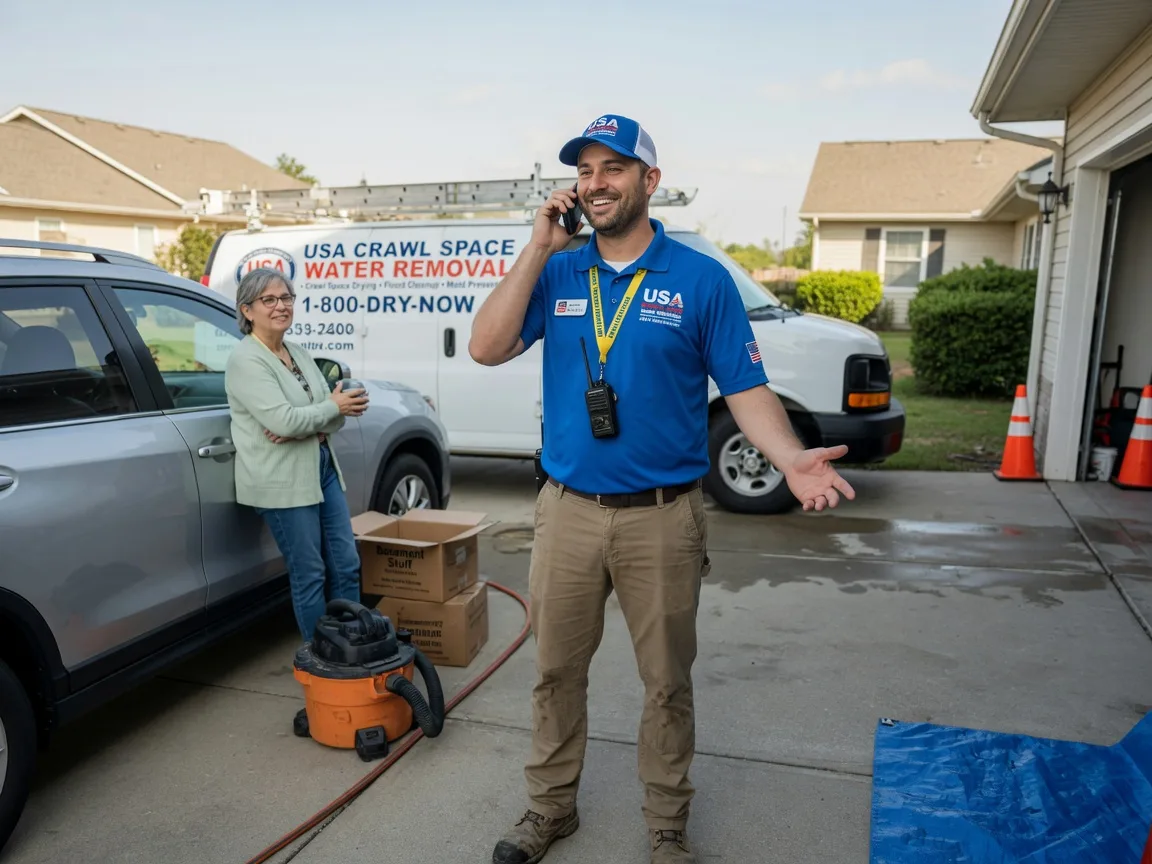 Crawl Space Water Removal Giltner, NE FAQs